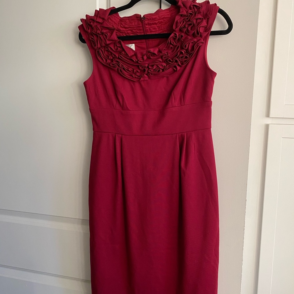Rosette Sheath Dress - Picture 6 of 8